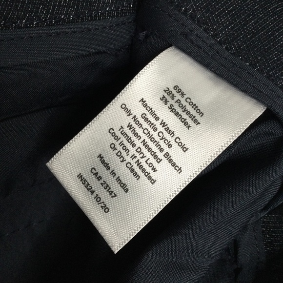 TALBOTS Newport Pant Polished Denim Blue Size 6 - Picture 5 of 9